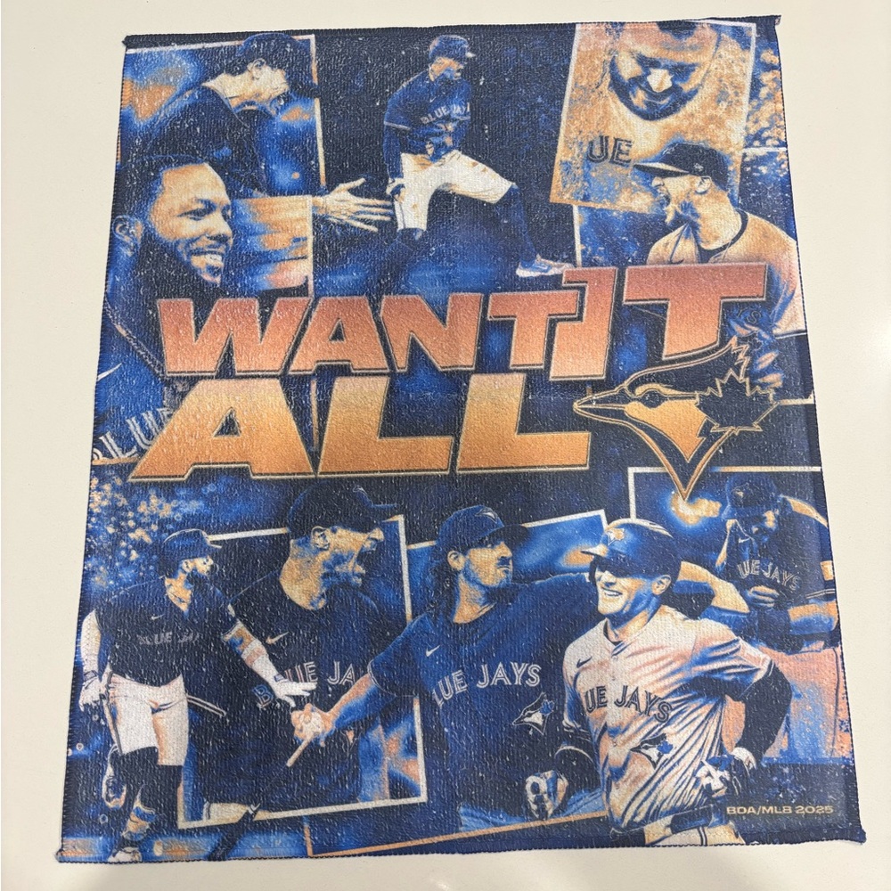 Toronto Blue Jays 'Want It All' Rally Towel